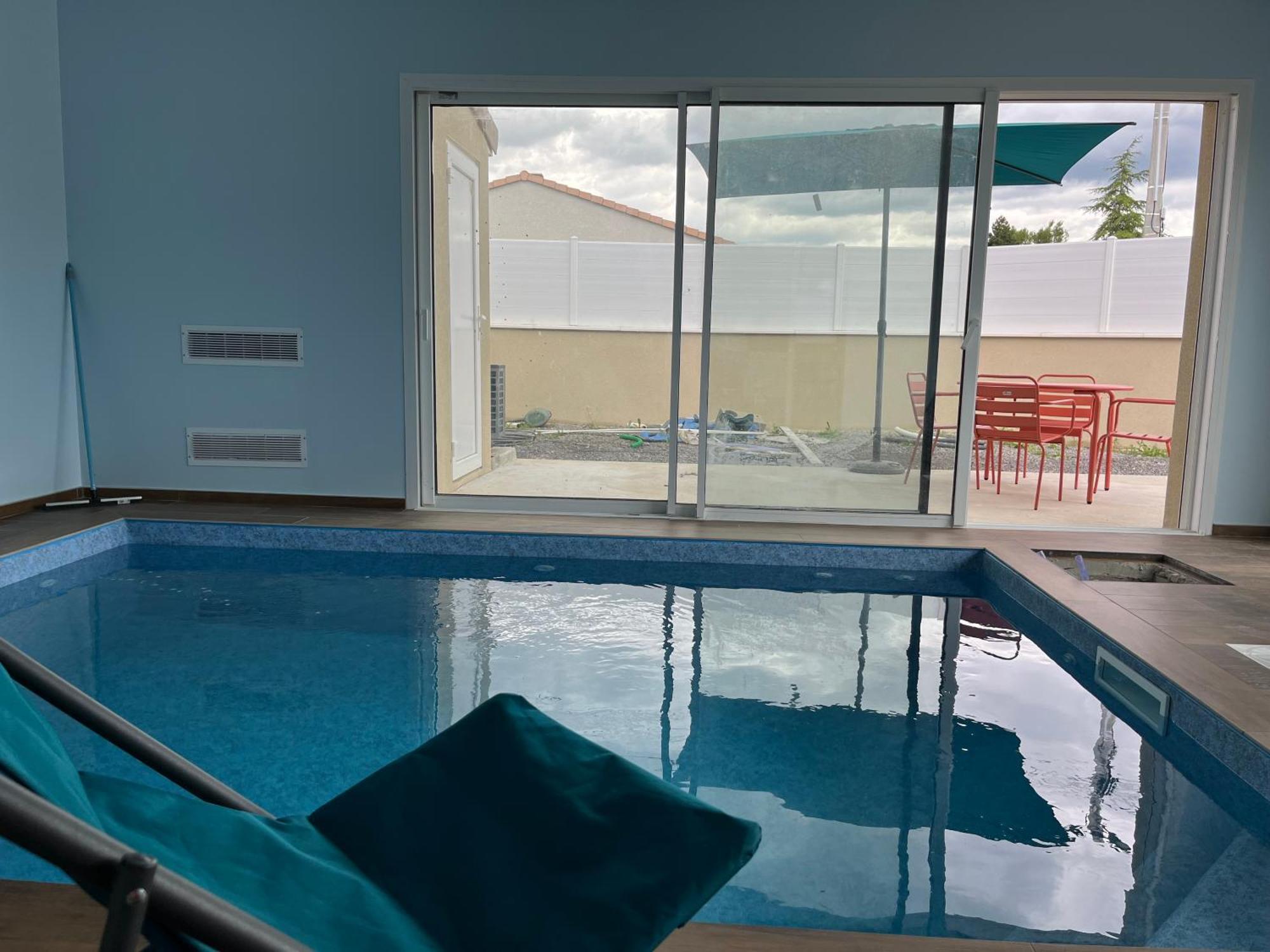 Maison Avec Piscine Interieure Privee, Buses De Spa, Jardin Clos Et Parking Aouste-sur-Sye Buitenkant foto